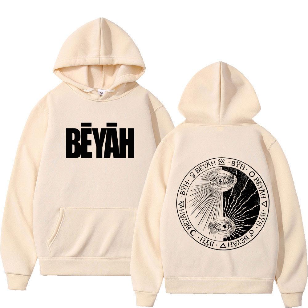 Rapper Letter Print Hoodie Men Women Fashion Pullover Long Sleeves Loose Casual Vintage Oversized Comfort Sweatshirts