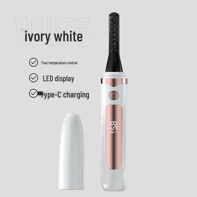 

Rechargeable Electric Eyelash Curler with Digital Display English Packaging