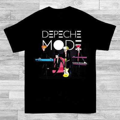 Collection Depeche Mode Gift For Fans Black Unisex All Size T-shirt