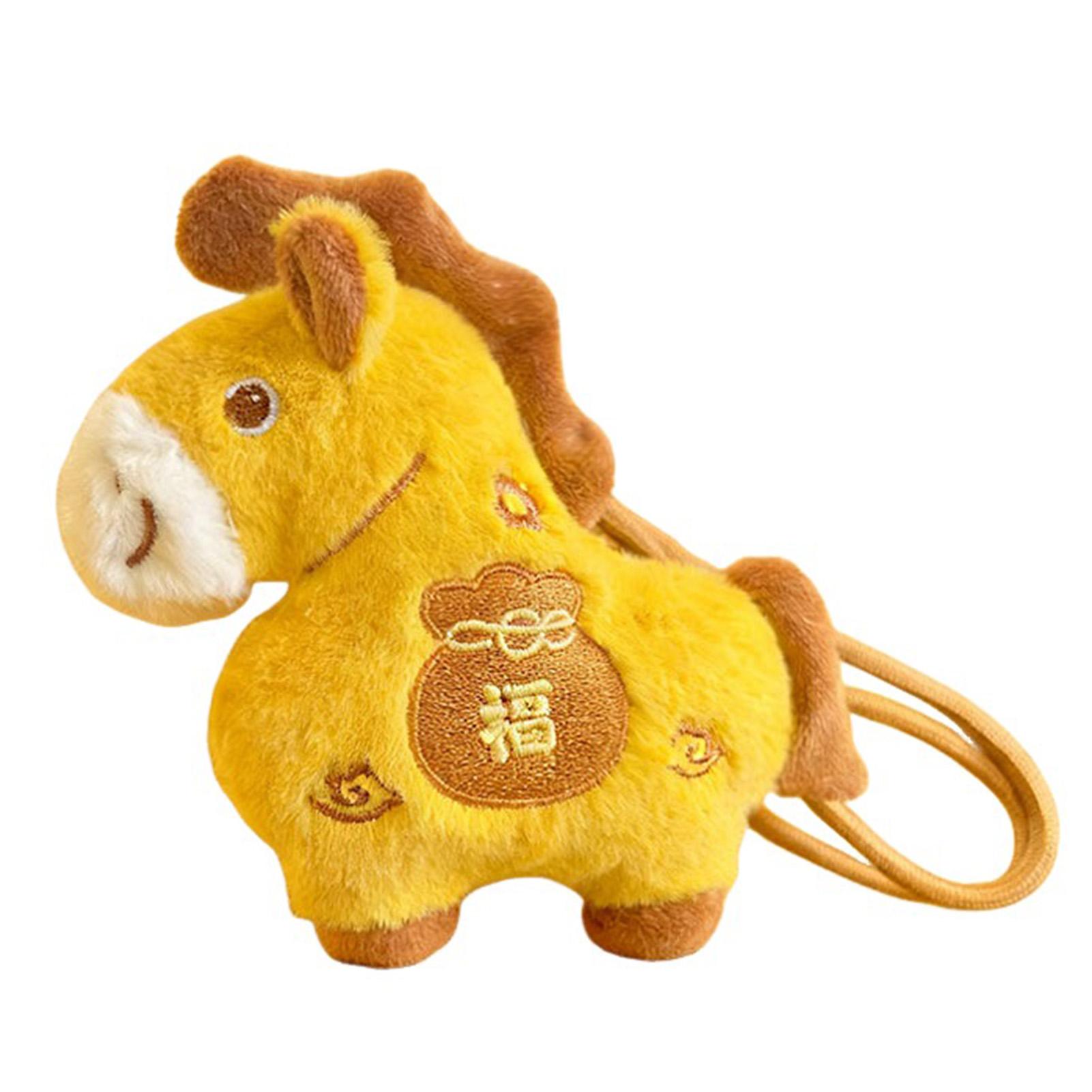 

Cute Mini Horse Pendant Year Of Horse Mascots Brings Luck Bag Decoration