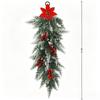 Hanging Ornament Christmas Swag Red Berries Christmas Red Berry Garland  Winter Holiday