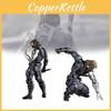 Bucky Soldier Winter Barnes Character Model Toy Cartoon Children Decoration Doll