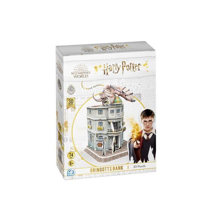 Puzzle 3D Harry Potter La Banque De Gringotts - CubicFun - 62 Pièces