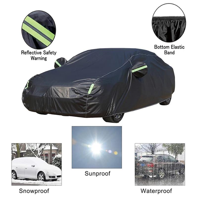 For Mercedes Benz A140 A150 A160 A170 A180 A190 A200 A210 A260 Car Cover Sunshade Anti UV Rain Sun Snow Resistant Cover