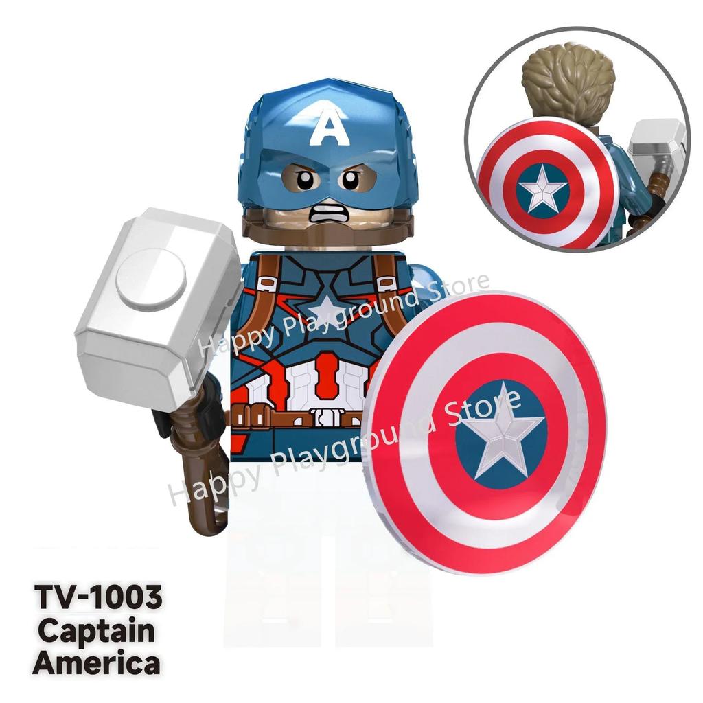 New Anime Super Cartoon TV Movies Heroes Bricks Toy Building Blocks for Kids Collect Toys Model Birthday Gifts