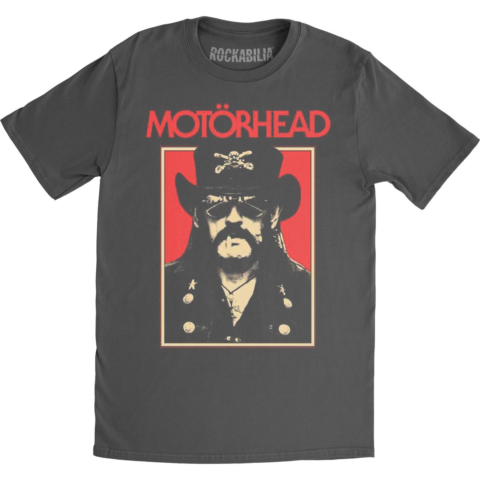 Men s Motorhead Lemmy Rj T-shirt Large Grey 3XL