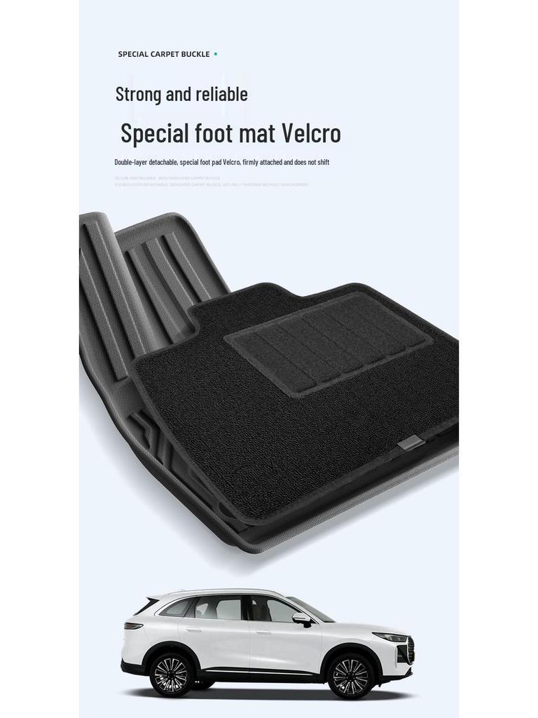 TPE Floor Mats for 26 Chery Tiggo 8 Models - Eco-Friendly Car and Trunk Mats