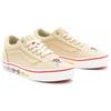 Vans One Piece X  Old Skool Series Comfortable Versatile Low Top Canvas Shoes Kids Sneakers Light-Brown VN0005WVBMB