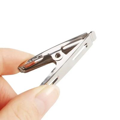 20/40 Stück Wäscheklammern aus Edelstahl, Wäscheklammern, Verschlussklammern für Haushaltskleidung, winddichte Clips, Hängenadeln, Metallklammern, Klemmen