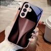 Orange yellow light band For Samsung S25 S25 Edge S25Ultra S8 9 S10 20 U ltra S21 Pro 22 Plus S23 FE S24 Ultra Glass Phone Case