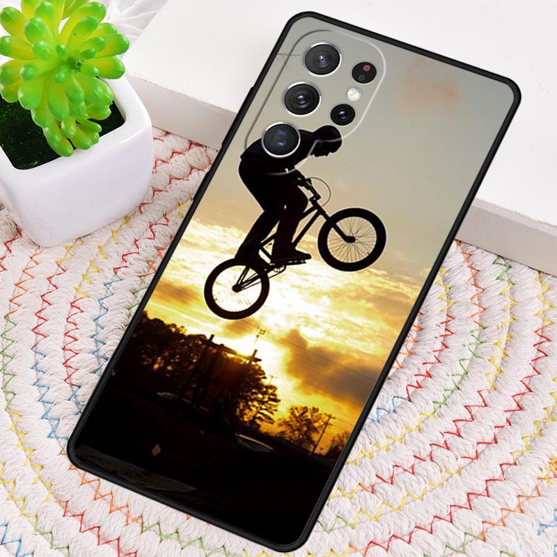 BMX Bike Extreme Telefoonhoesje voor Samsung Galaxy note 10 pro S26 Ultra S23 S24 FE S25 S21 S22 PLUS schokbestendig Cover