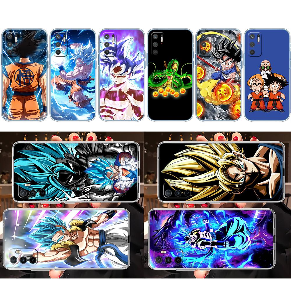 LO37 Dragon Ball Goku Phone Case for Motorola Moto E13 E15 E20 E22 E22I E22S E30 E32 E40 E7 E7I G Plus Power Play Stylus G22 G14