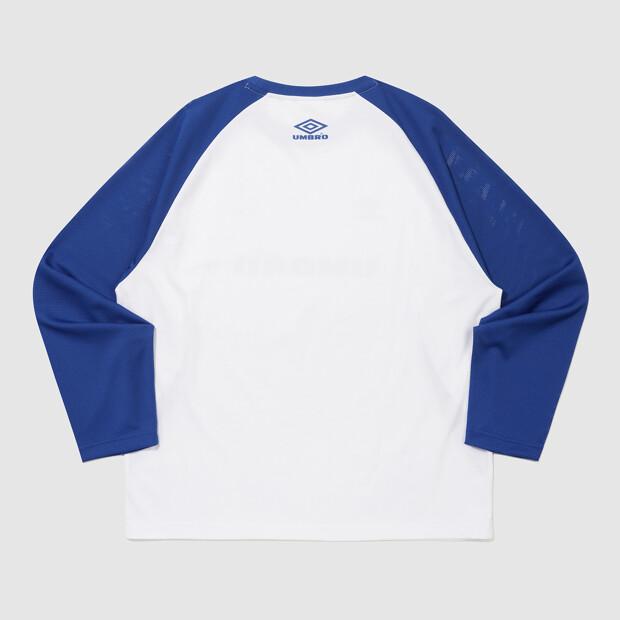 UMBRO Hbl Football Puchibow Colorblock Long Sleeve T-Shirt Blue Ur221Crl51