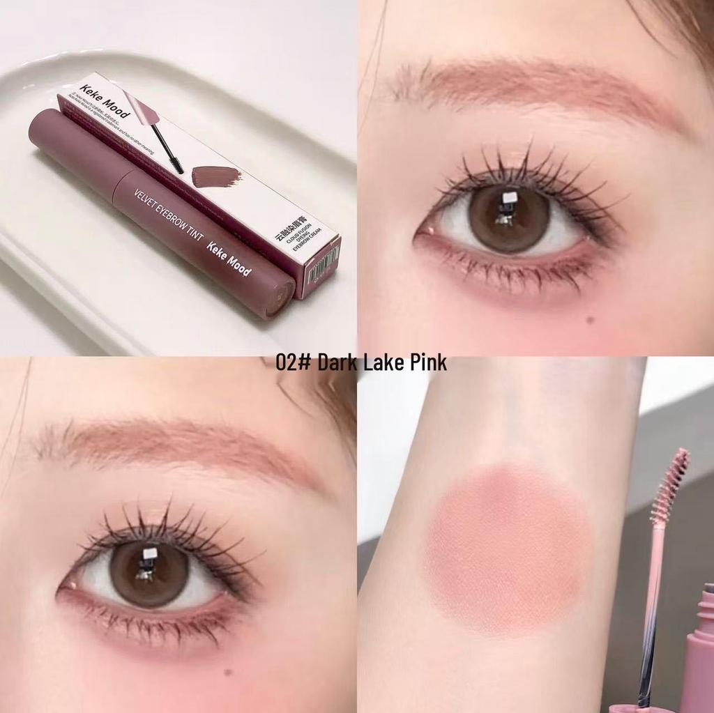 Kekemood Yunrong Tinted Brow Mascara: Smudge-Proof, Natural Light Shades, 3D Color Payoff, Ideal for Students