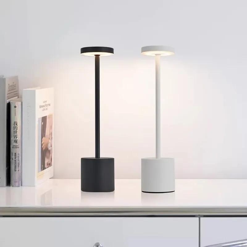 Bedside Small Night Lights Scene Decoration Atmosphere Light Dining Table Bar Atmosphere Tri Color Light Desk Lamp Equipped With Usb Charging Cable