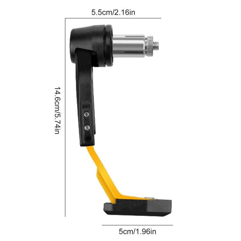 Hand Lever Guards Handlebar Brake Clutch Lever Hand Guard Protector Aluminum Clutch Brake Protector Falling Protection Brake