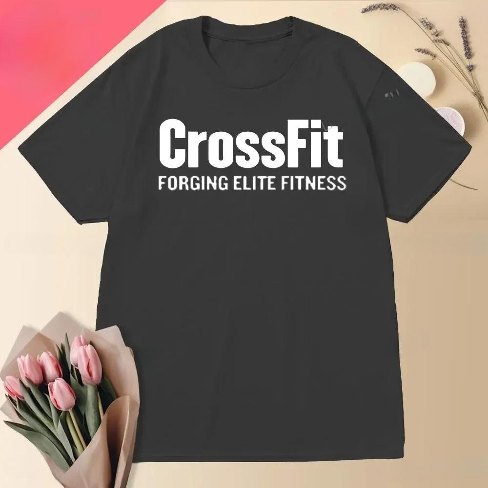 

Новая летняя коллекция 2026 Crossfit представляет наиболее подходящую черную футболку с коротким рукавом для женщин. Крутой уличный товар - футболка на продажу S