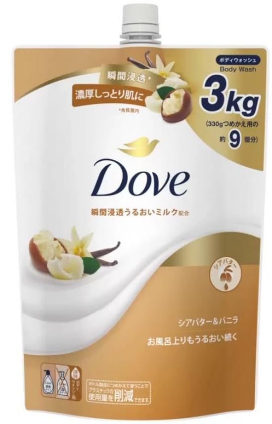 Dove Body Wash Shea Butter Refill 3kg