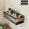 Drill-Free Kitchen Wall Storage Shelf