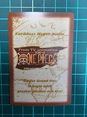 One Piece Sanji Carddass Hyper Battle TCG S60 Holo Foil Vintage 2000 Japan