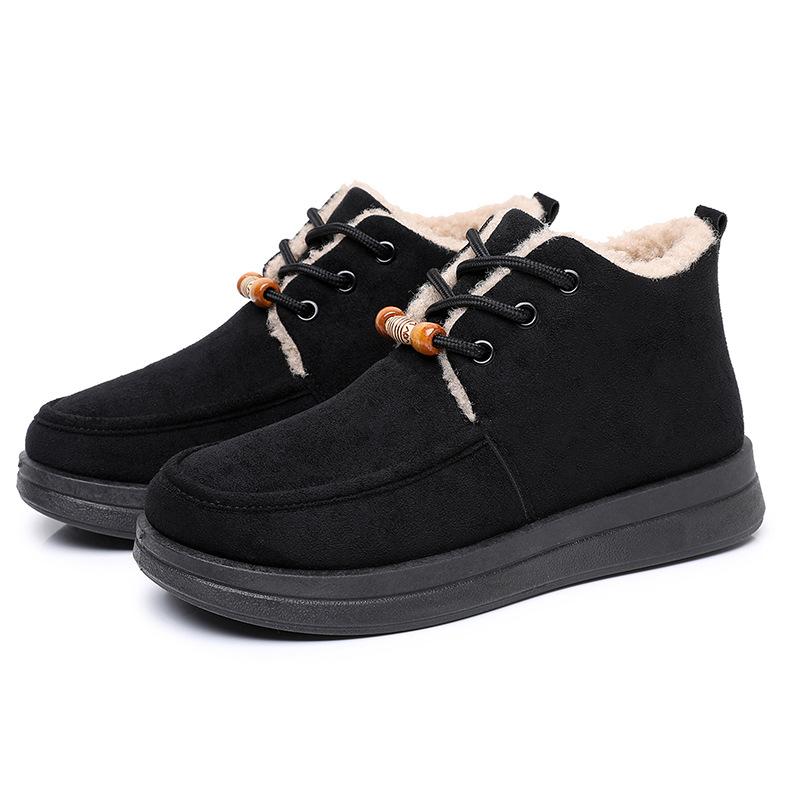 Women's Shoes, Fleece and Thickened Warm Shoes, Cloth Shoes, Soft-soled Snow Boots