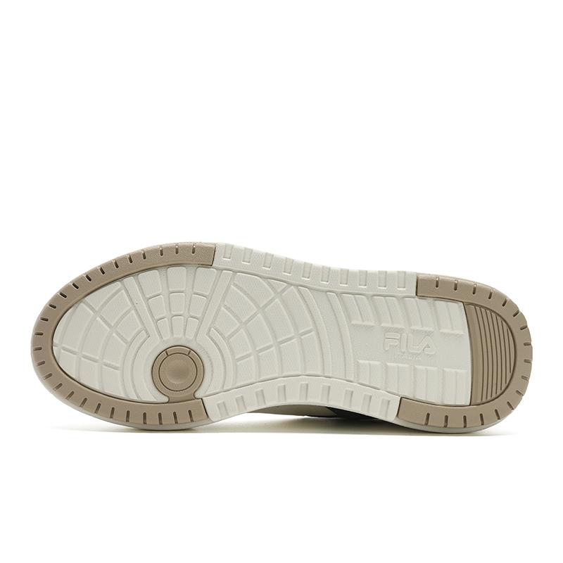 Fila Dinamica Casual Classic Retro Simple Versatile Low-Top Skate Shoes Men Sneakers Tofu-White Gray F12M542204FTO