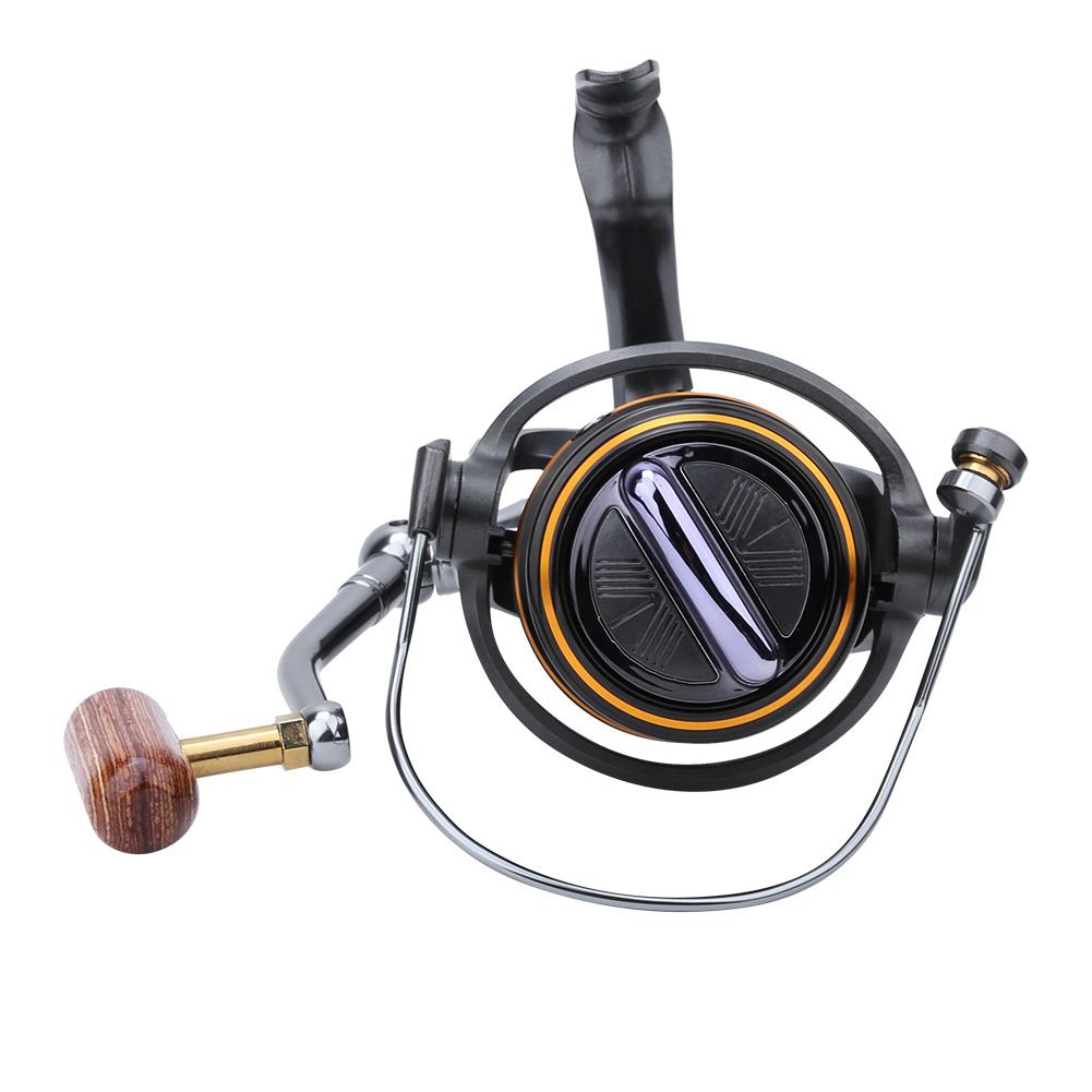 High Capacity 15 Bearing Number Spinning Reel Fishing Tackle for Sea Rod Large Line CupDJ8000