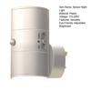 Motion Sensor Night Light with Dimmable Warm White LED Dual-Sided Lighting 90-degrees Rotatable Wall Sconce Light for Bedroom Hallway Kitchen