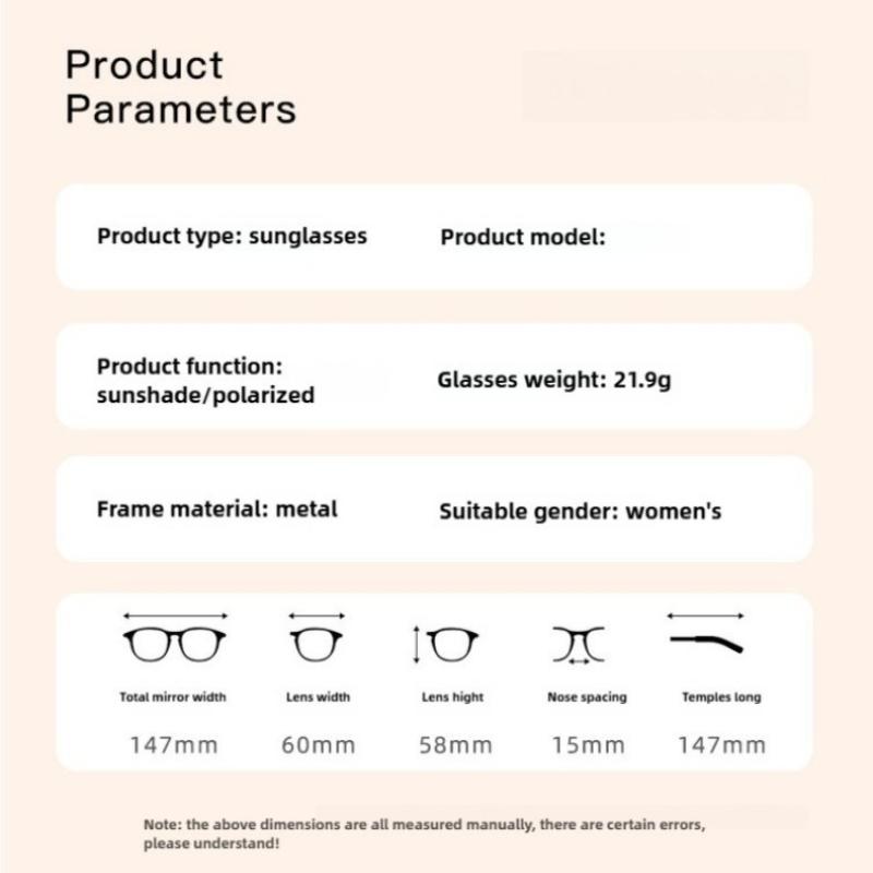 Sunglasses for Women  New Gradient Color Korean Edition Trendy UV Resistant Sunglasses Large Face Slimming Polarized Glasses