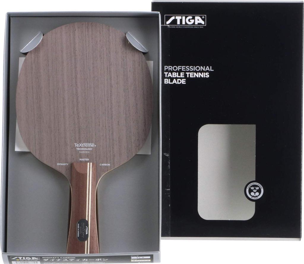 STIGA stolní tenisová raketa Dynasty Carbon FLA 107035