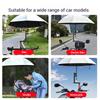 Suporte de Quadro para Guarda-sol de Bicicleta, Suporte de Guarda-chuva para Veículo Elétrico, Estrutura de Guarda-chuva para Carro a Bateria, Porta-guarda-chuva para Carrinho de Bebê