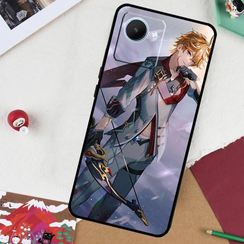 Genshin Impact Tartaglia For Realme 13 Pro Plus 14 12 10 11 GT 6 5 6T GT7 Pro C51 C21Y C25S C75 C67 C61 C53 C55 Case
