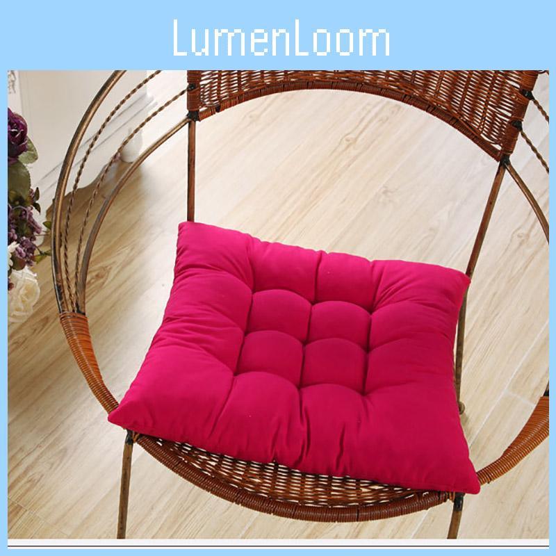 Luxusní 40*40cm Podložka na sedák polštářek pro jídelní zahradní terasový domácí kuchyňský kancelářský židli