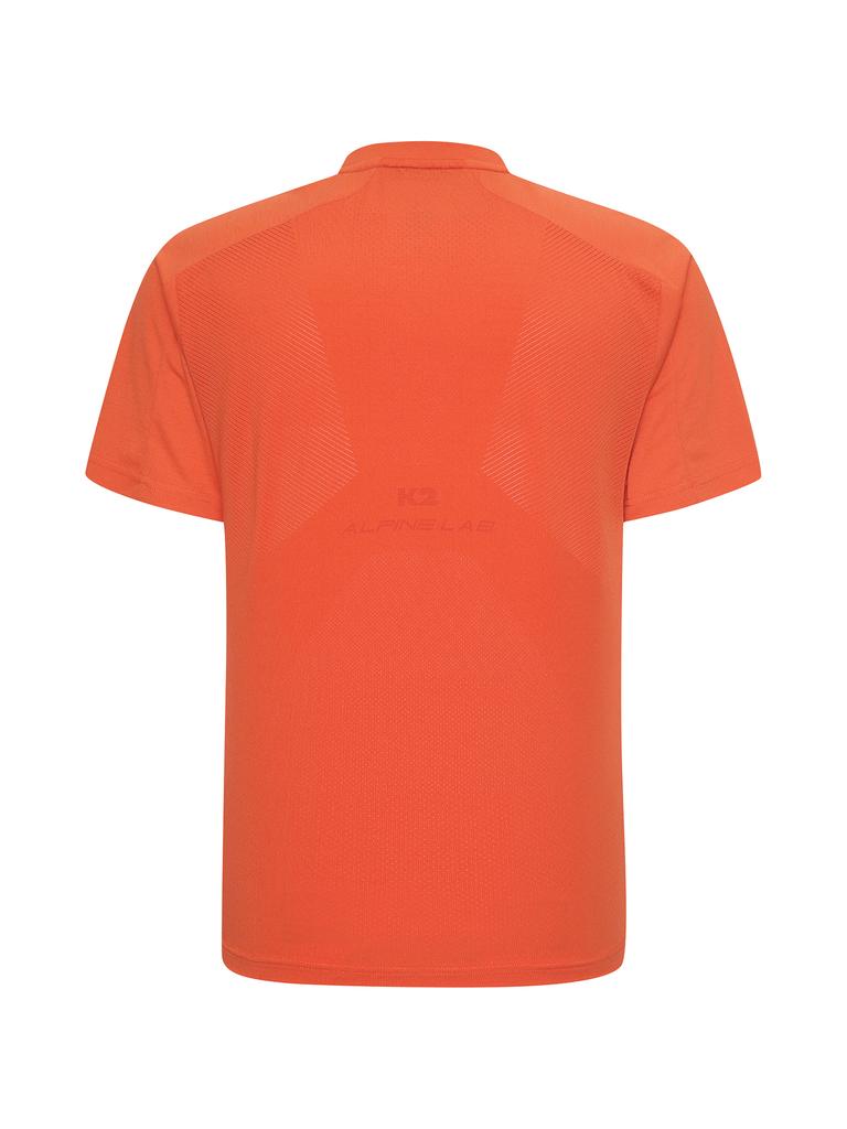 K2 Alp Delta Short Sleeve Round T-Shirt_Orange