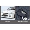 1/24 Scale Cool Nissan GTR Alloy Sports Car Model, Simulated Interior Details, Cool Lighting and Sound Effects, Four-wheel Shock Absorption