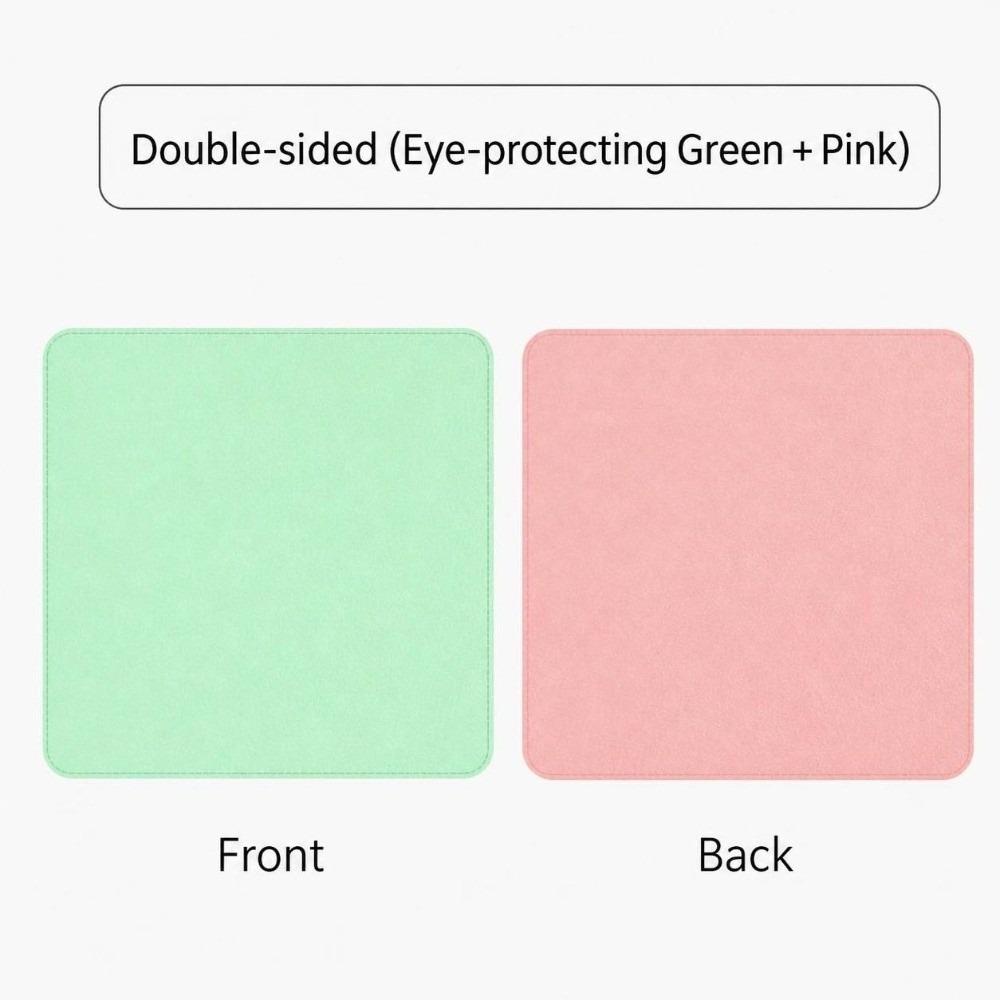 Front and Back Color Matching Leather Mouse Pad Writing Mat Laptop Table Mat  Home