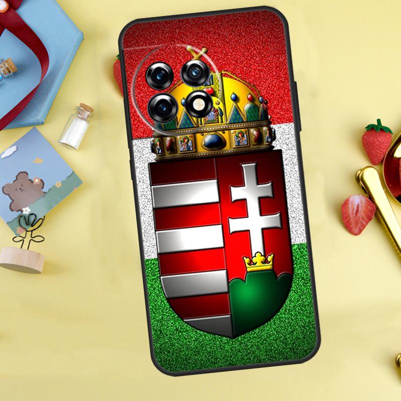 Hungary Flag Cover For OnePlus 13 13R 12 12R 11 10 Pro 8T 10T OnePlus Nord 4 CE 2 3 Lite N30 N20 N10 Case