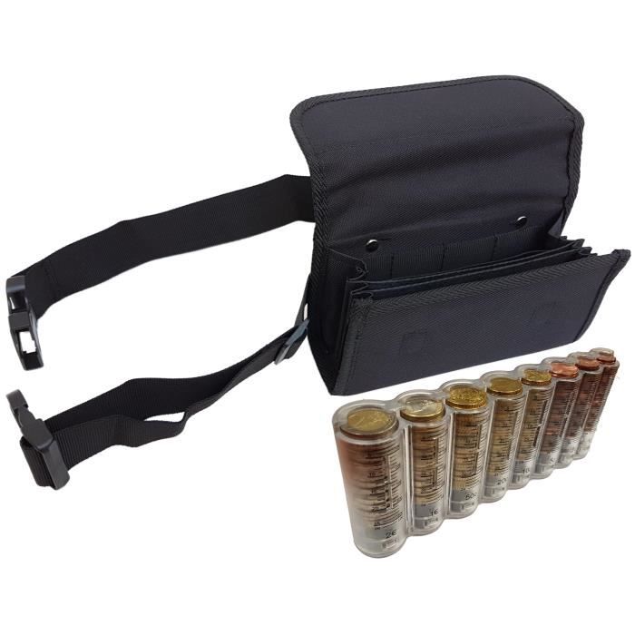 Sacoche Serveur - CLAIRE-FONCET - Polyester - Monnayeur 8 pièces - Design soigné