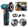 12V 3 Inch Brush Mini Angle Grinder Rechargeable Electric Hand Grinder 19500rpm Micro Angle Grinder Filling Grinder Power Tools