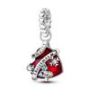 Copper Cross Birthday Stone Silicon Stop Charms Bead Dolphin Horseshoe Pendant For Original Bracelet Women Jewelry