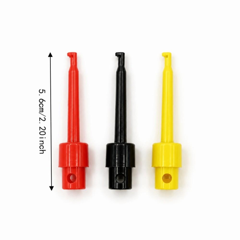 24PCS Plastic Fly Tying Pliers 56mm Hackle Pliers Portable Fishing Hackle Pliers  for Fly Tying