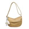 Niche bag, dumpling bag, underarm bag, women's bag, summer new style, casual one-shoulder messenger bag, high-value bag.