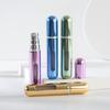 10ml 5ml mini přenosný parfémový sprej Hliníkový cestovní samopumpovací dávkovač Dno lahvičky s přímým plněním nádobky Kosmetický prázdný nástroj