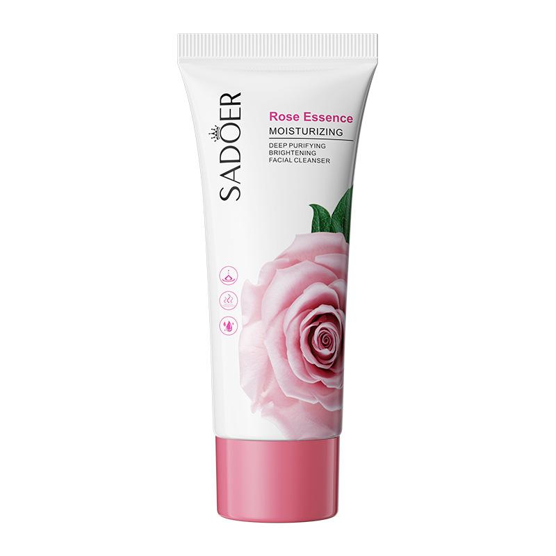 Facial cleanser Rose Cleanser 100g Deep Cleansing Hydrating Moisturizing Skin Care Products