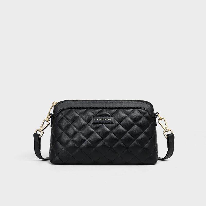 2025 Autumn Winter New Women's Bag Small Bag Quilted Crossbody Bag High-end Feel Mom Bag Genuine Leather Women's Bag Handbag
