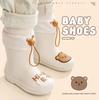 Girls' And Boys' Zippered Rain Boots For Summer Children - Waterproof And Anti-Slip Soles Rain Boots