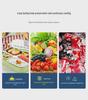 Striped Portable Large-Capacity Insulated Picnic Bag and Cooler
