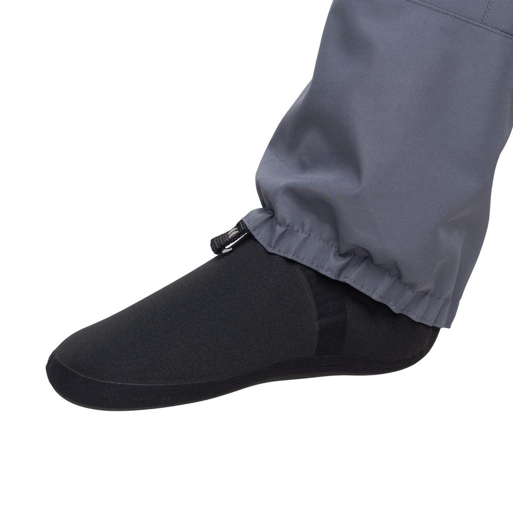 Kylebooker 5-Layer Zippered Chest Waders Fly Fishing Stockingfoot Waders for Men Breathable