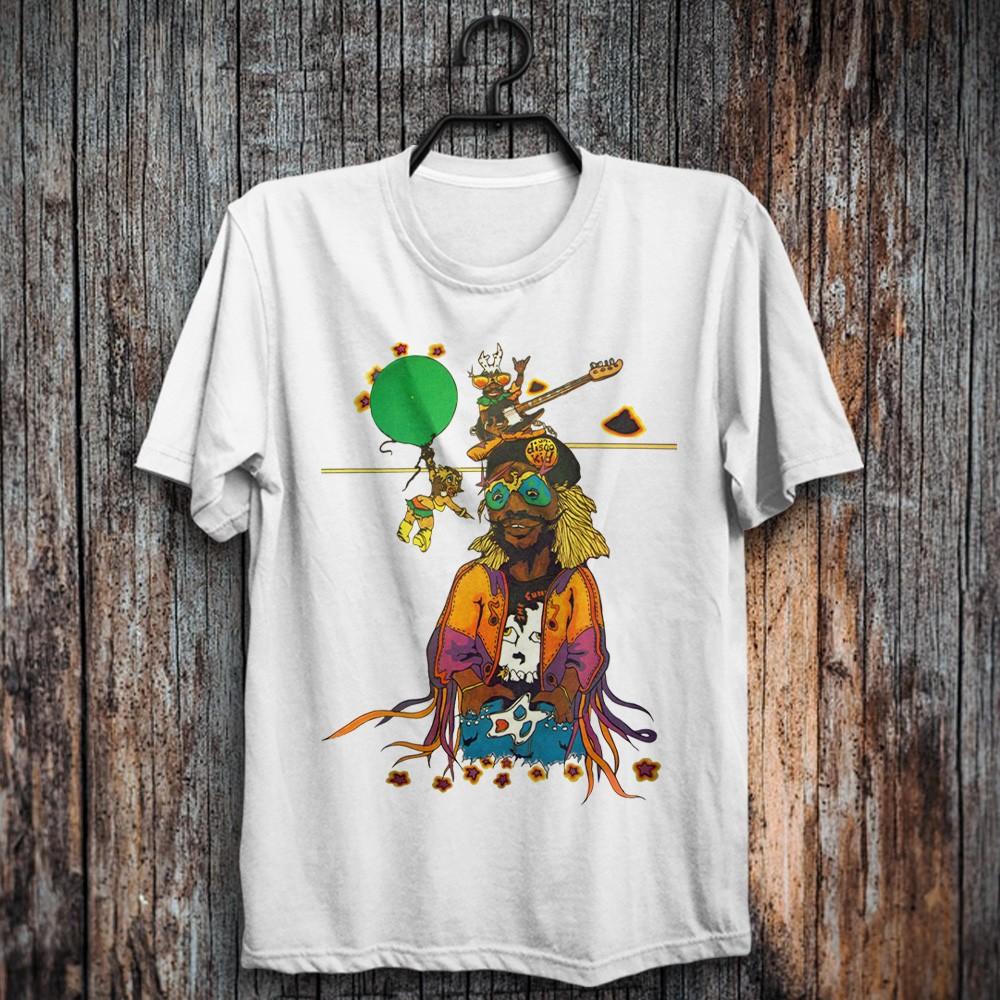 Give Up The Funk Parliament Funkadelic P-Funk Джордж Клинтон Flash Light Футболка Унисекс Футболка XL