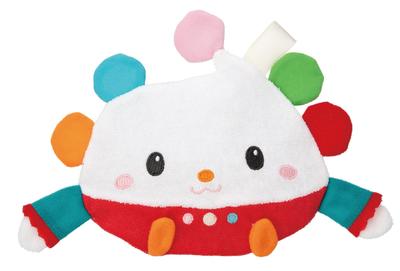 Iwaya Inai Inai Touch and Crinkle Mascot ST Mark Ages and Baby Baa! (Poppo) Certified, 0.5 Up, Toy, 7378-1